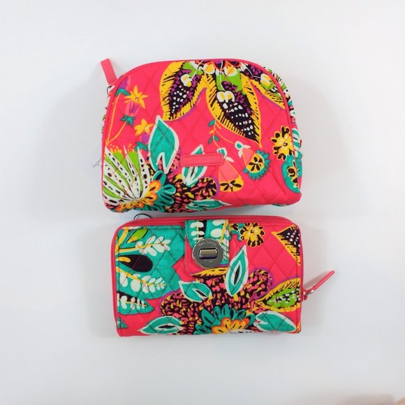 Vera Bradley Vivian Hobo, Wallet & Zip MSRP $170 - Picture 11 of 16